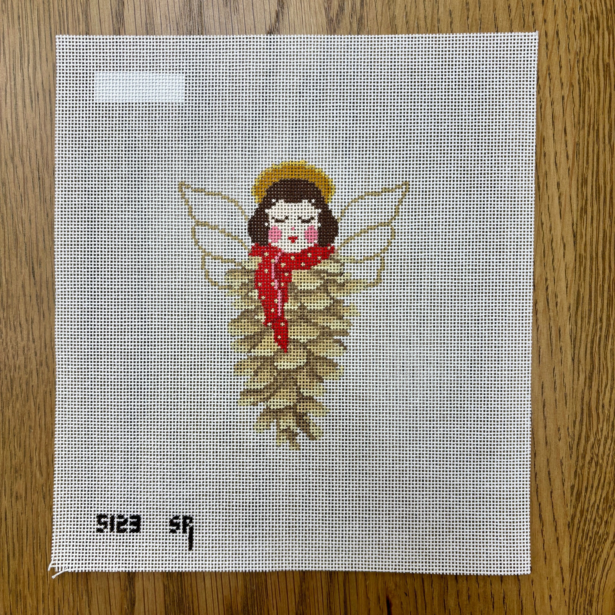 Pinecone, Angel - 18 mesh - The Flying Needles