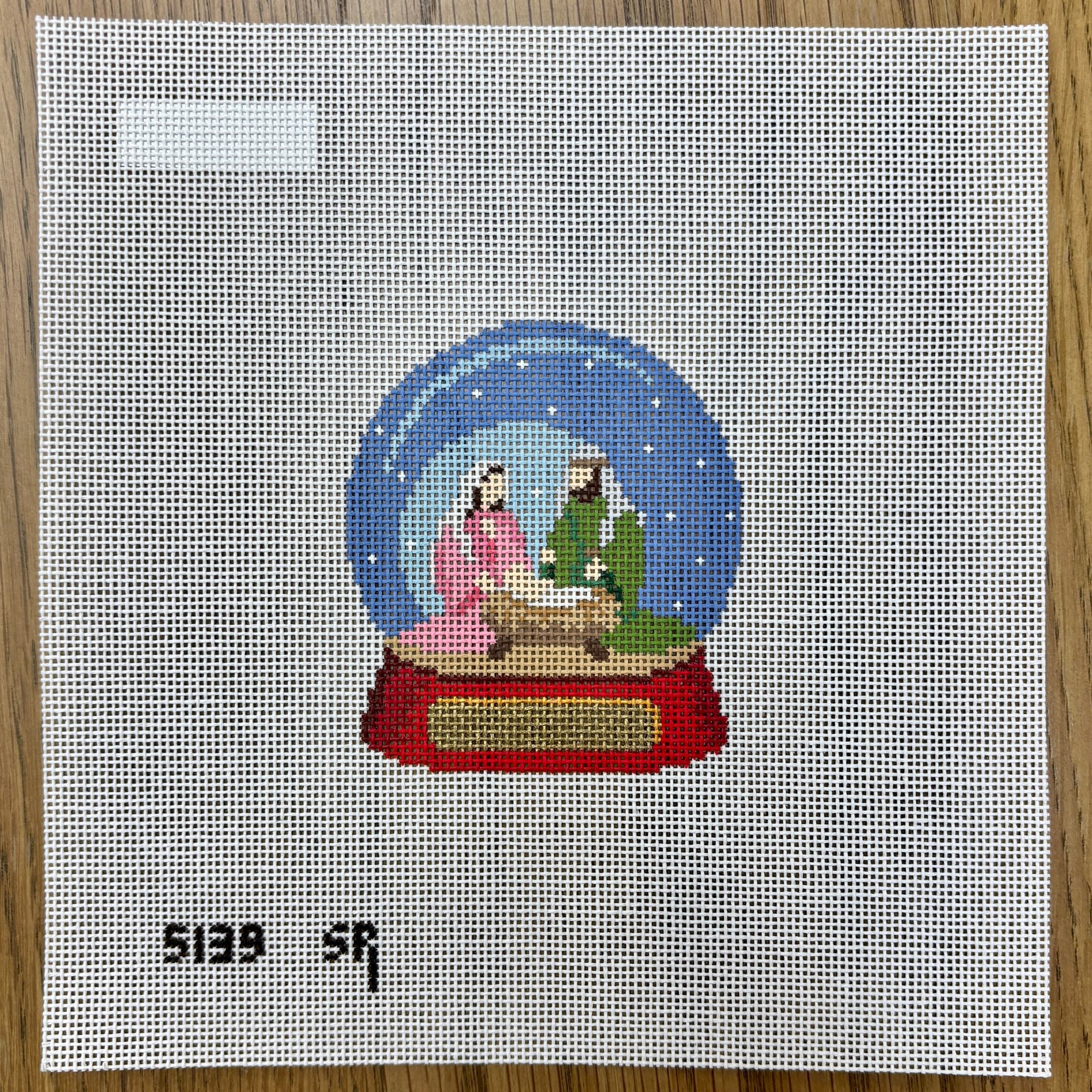 Snow Globe, Nativity - The Flying Needles