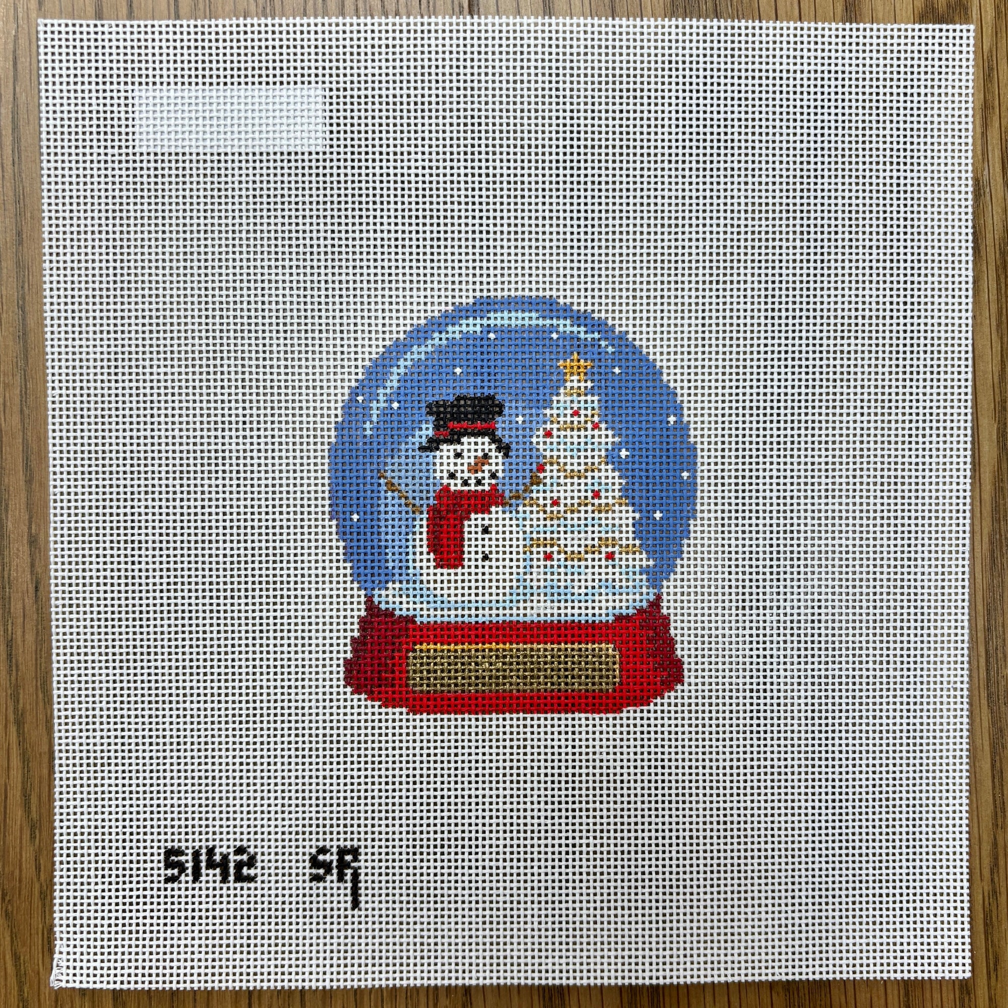 Snow Globe, Snowman - The Flying Needles
