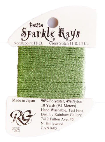Petite Sparkle Rays PS25 Sea Green - The Flying Needles