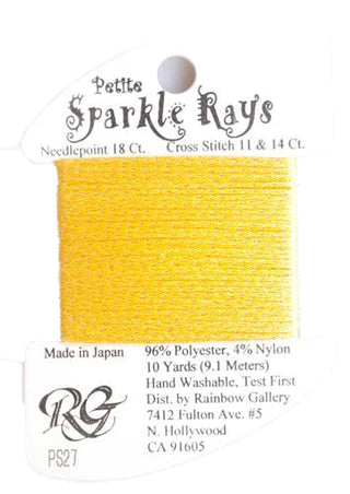 Petite Sparkle Rays PS27 Bright Yellow - The Flying Needles