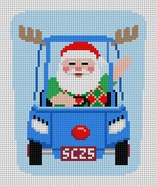 Reindeer Golf Cart - The Flying Needles
