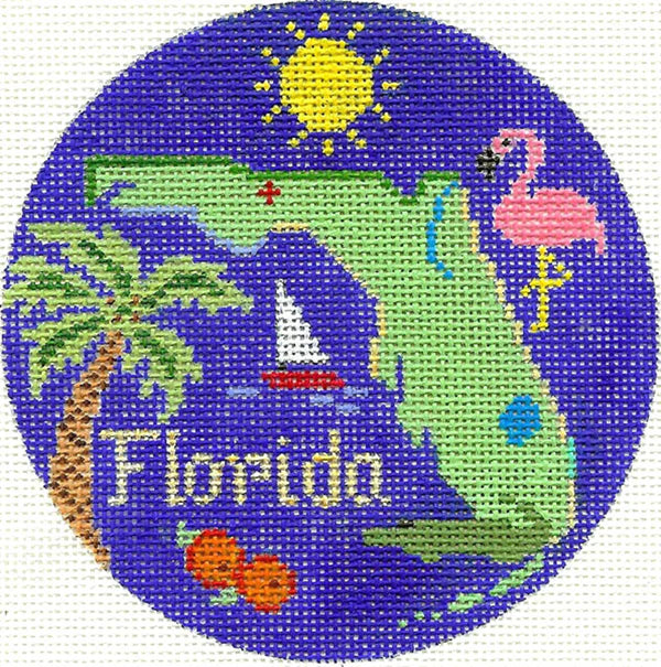Florida Ornament - The Flying Needles