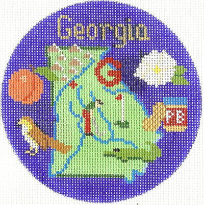 Georgia Ornament - The Flying Needles