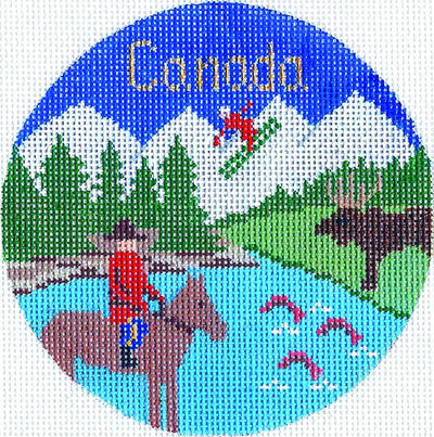 Canada Ornament - The Flying Needles