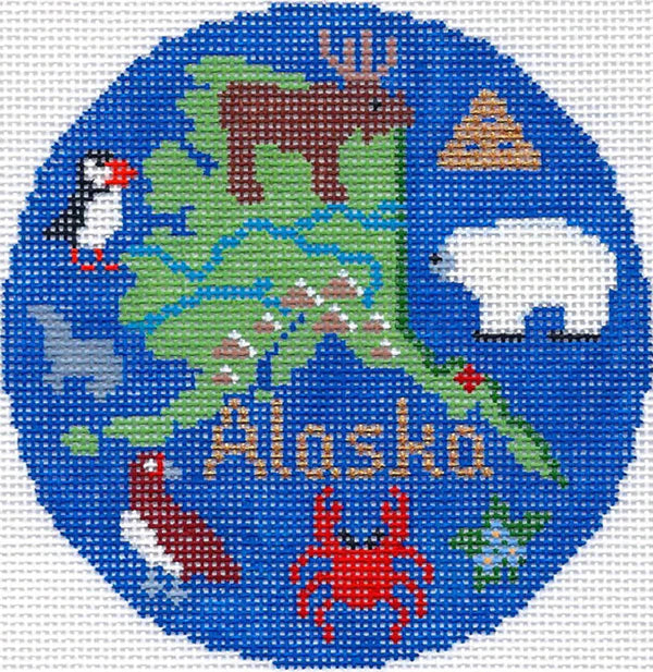Alaska Ornament - The Flying Needles