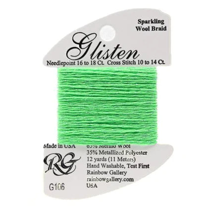 Glisten G106 Neon Green - The Flying Needles