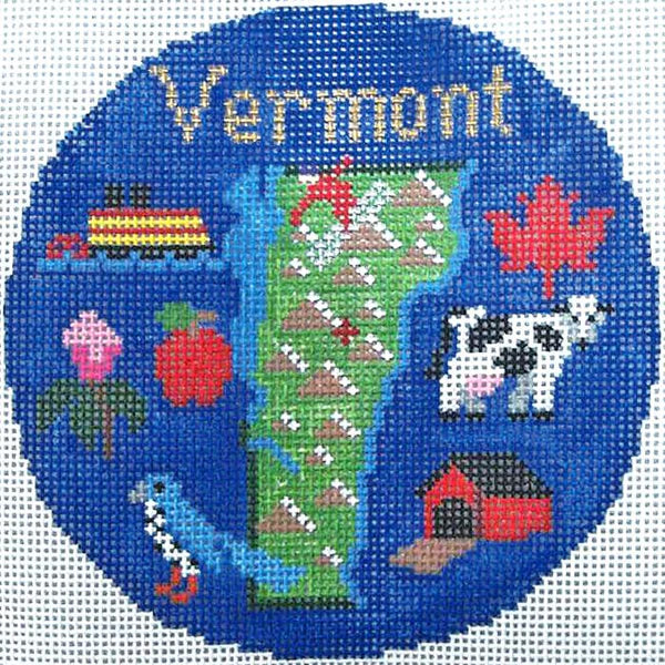Vermont Ornament - The Flying Needles