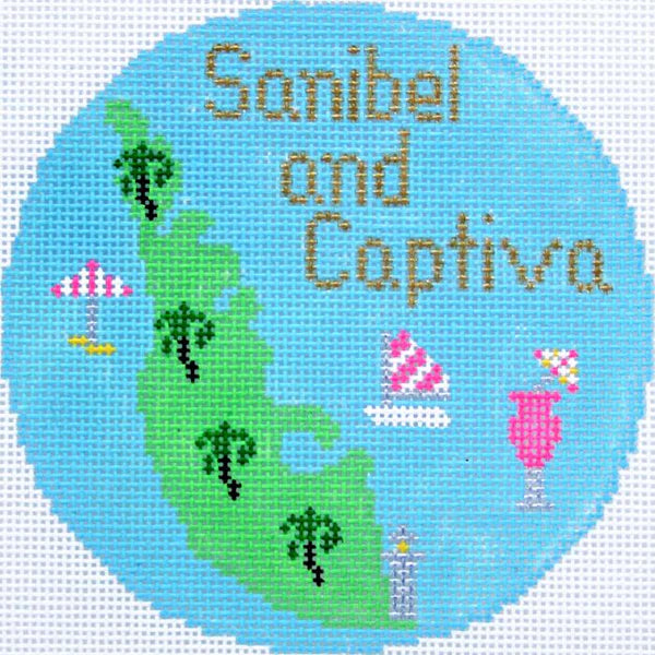 Sanibel and Captiva Ornament - The Flying Needles