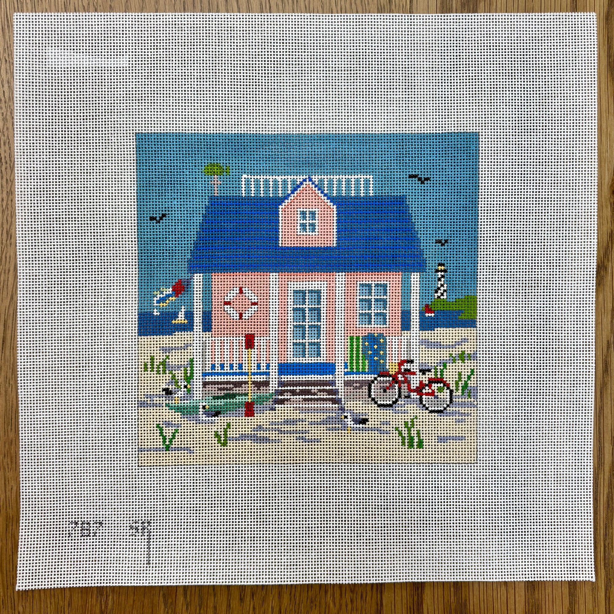 Coral Beach Cottage Square - The Flying Needles