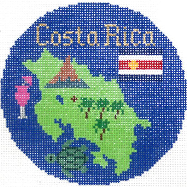 Costa Rica Ornament - The Flying Needles