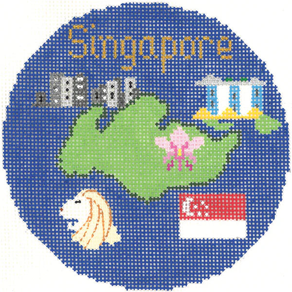 Singapore Ornament - The Flying Needles