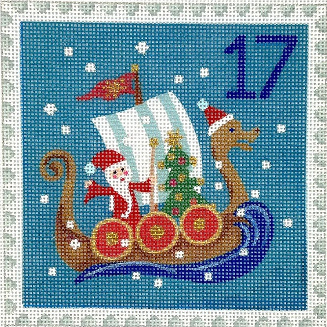 Klara Hawkins Advent Stamps (Set of 24)