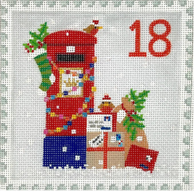 Klara Hawkins Advent Stamps (Set of 24)