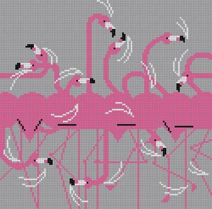 Flamingo Row - The Flying Needles