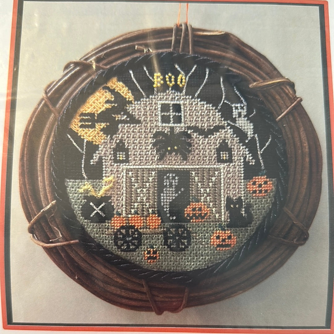Halloween Barn Stitch Guide - The Flying Needles