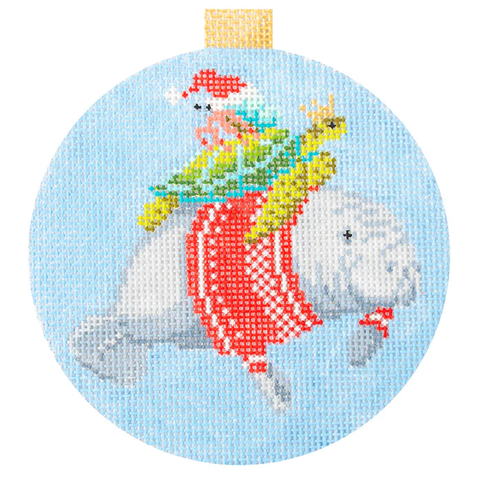 Festive Sea Friends - Manatee and Turtle - The Flying Needles