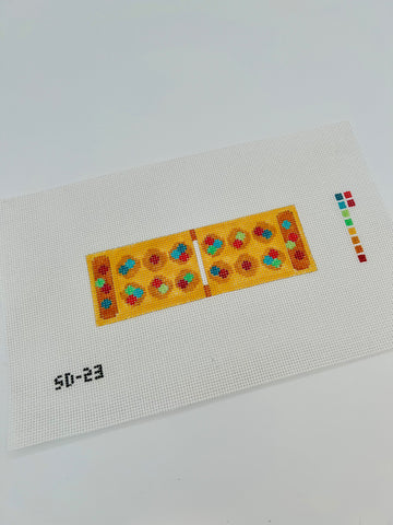 Mancala Board Canvas - The Flying Needles