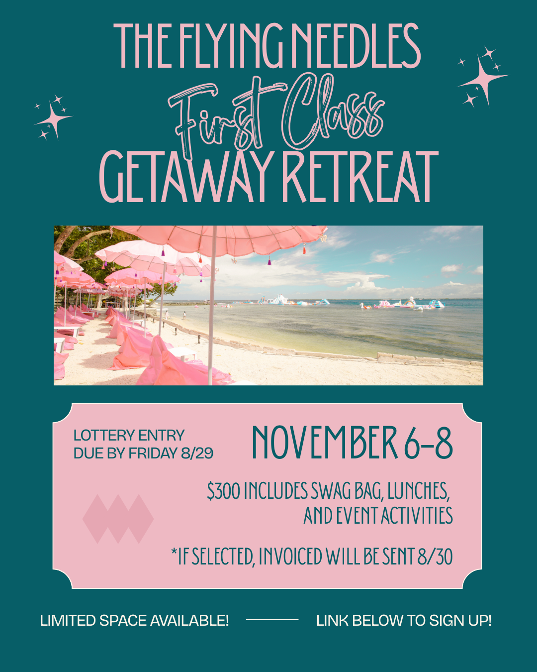 November 6-8 Retreat - The Flying Needles