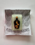 Poison Bottle Fused Glass Needle Minder