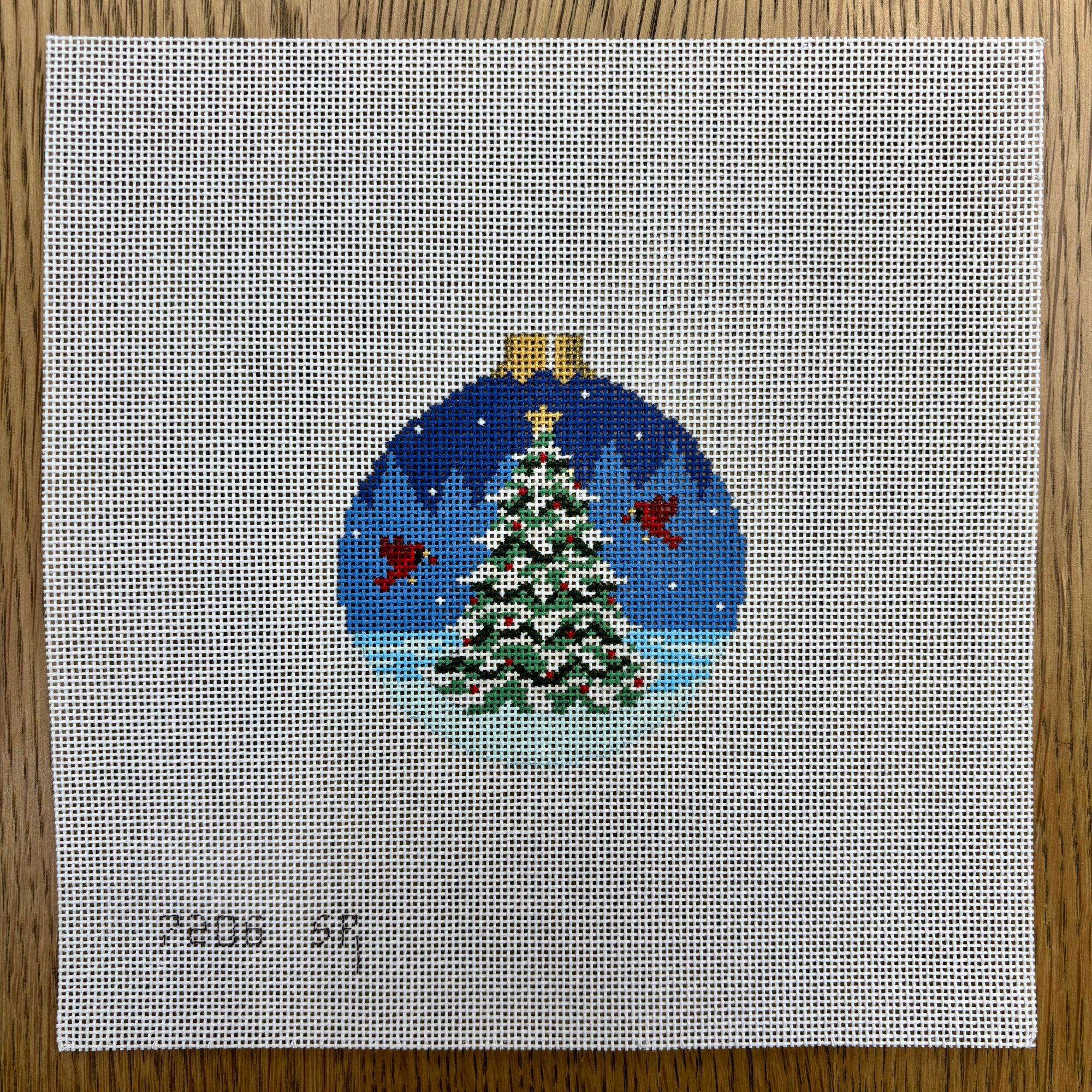 Cardinal Tree, 3.25" Round - The Flying Needles
