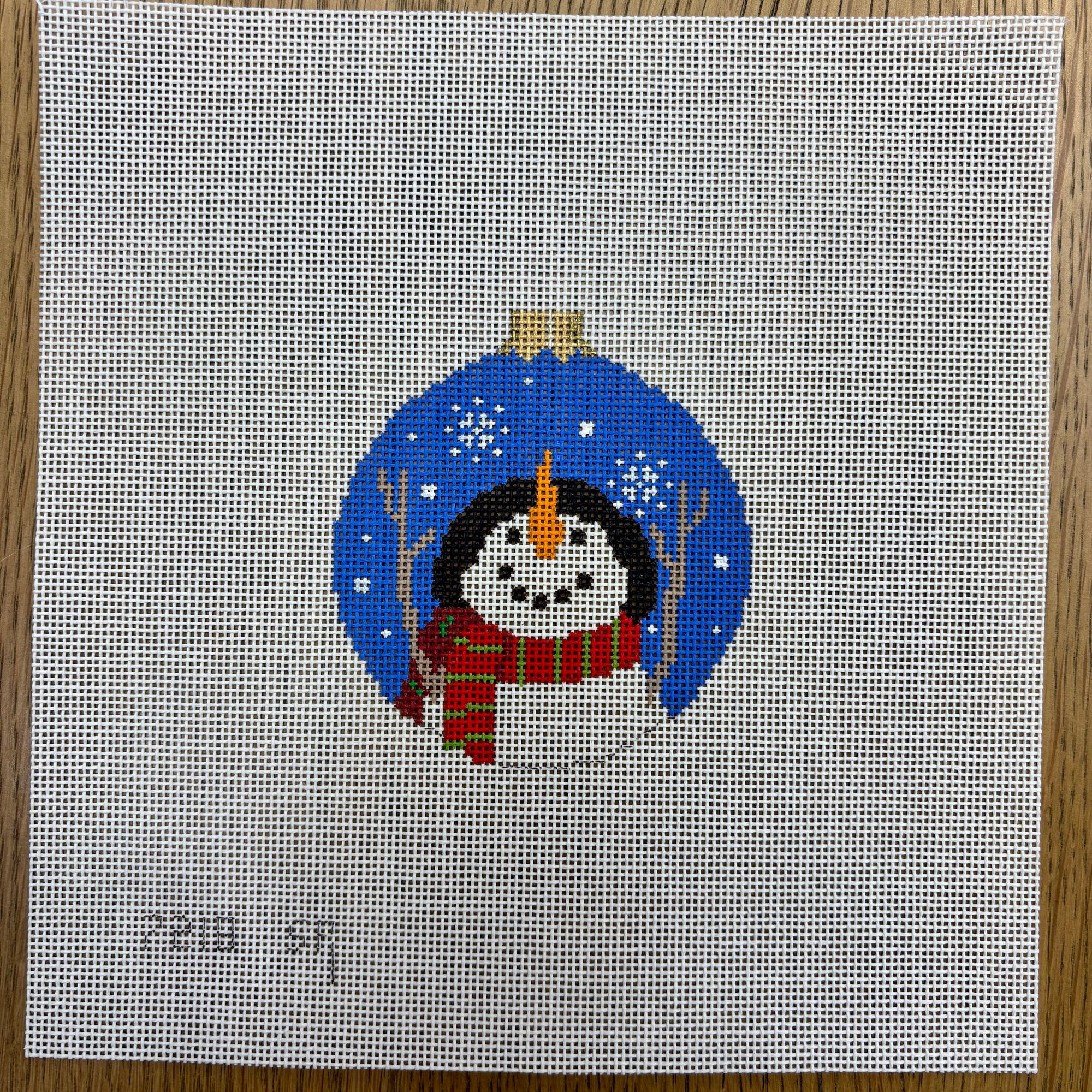 Let It Snow, 3.25" Round - The Flying Needles