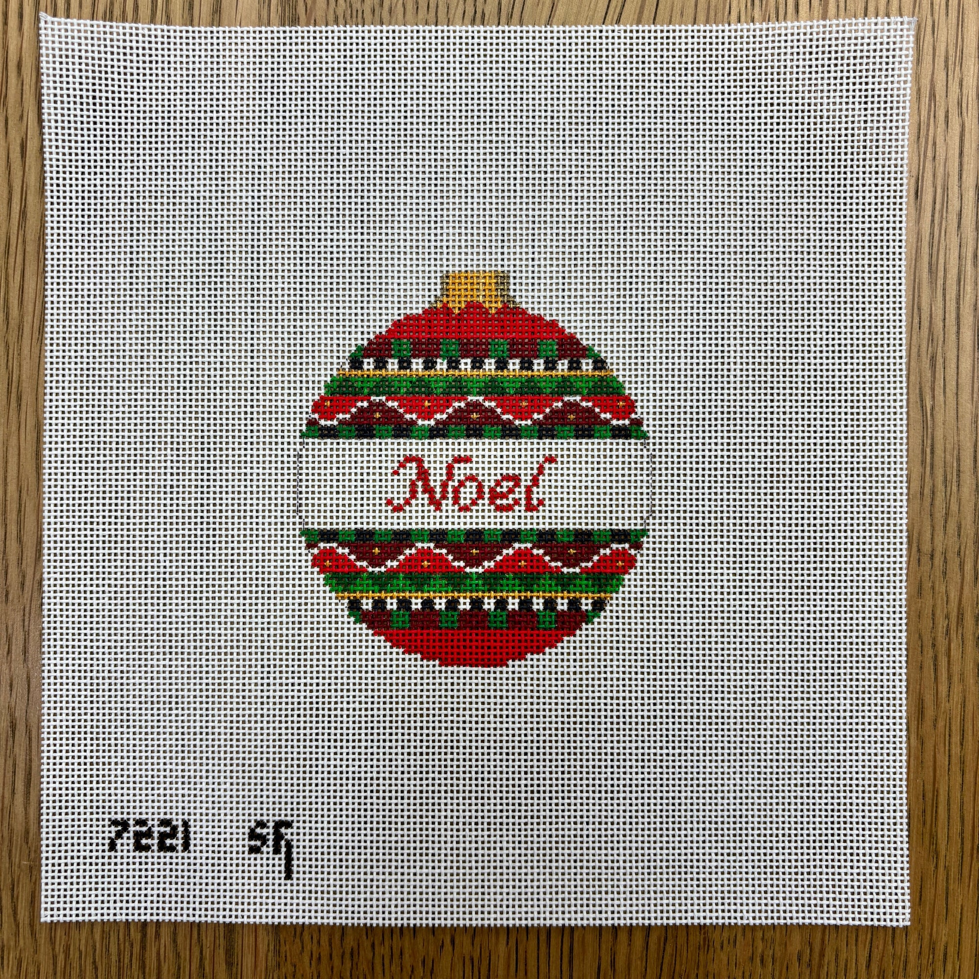 Noel, 3.25" Round - The Flying Needles