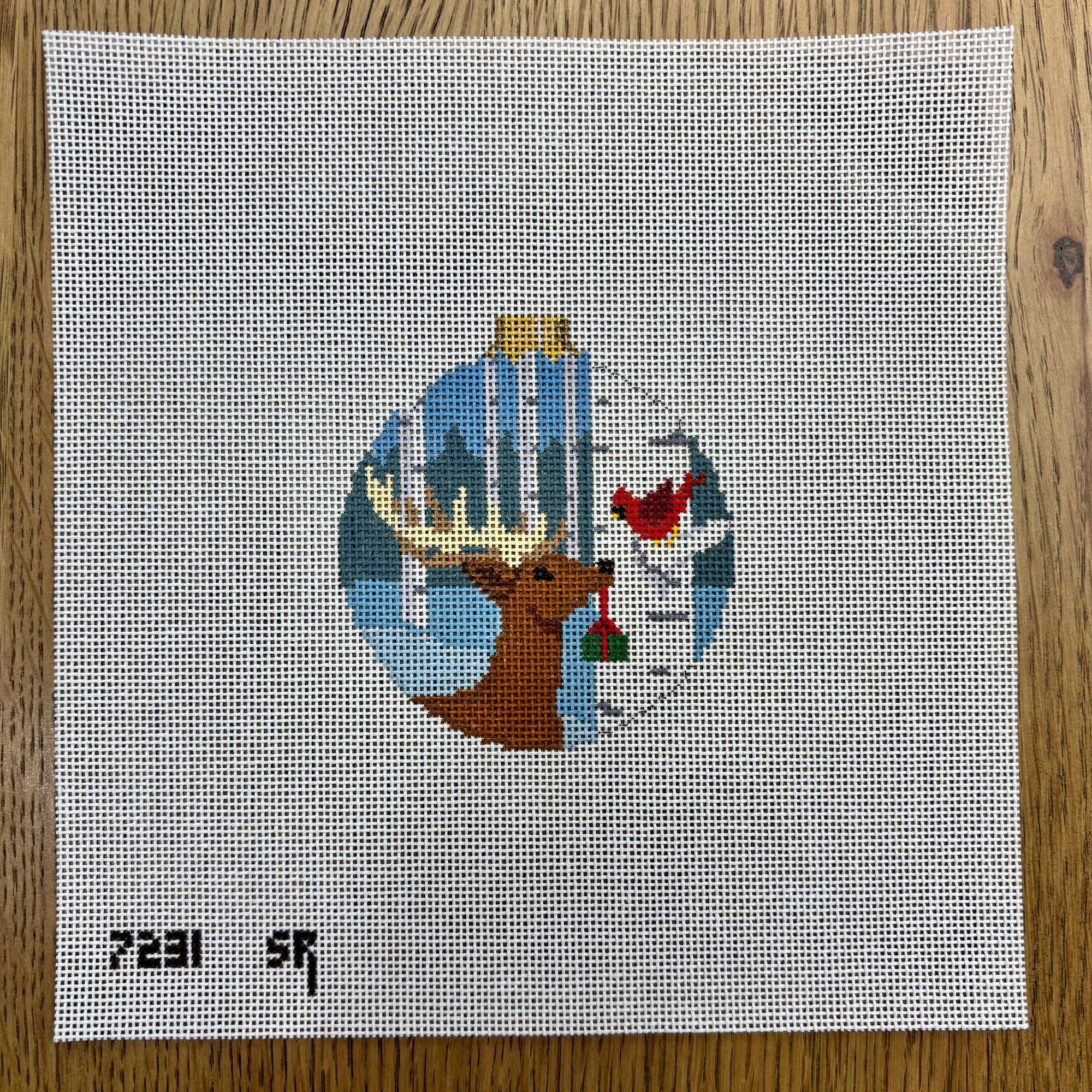 Cardinal Gift, 3.25" Round - The Flying Needles
