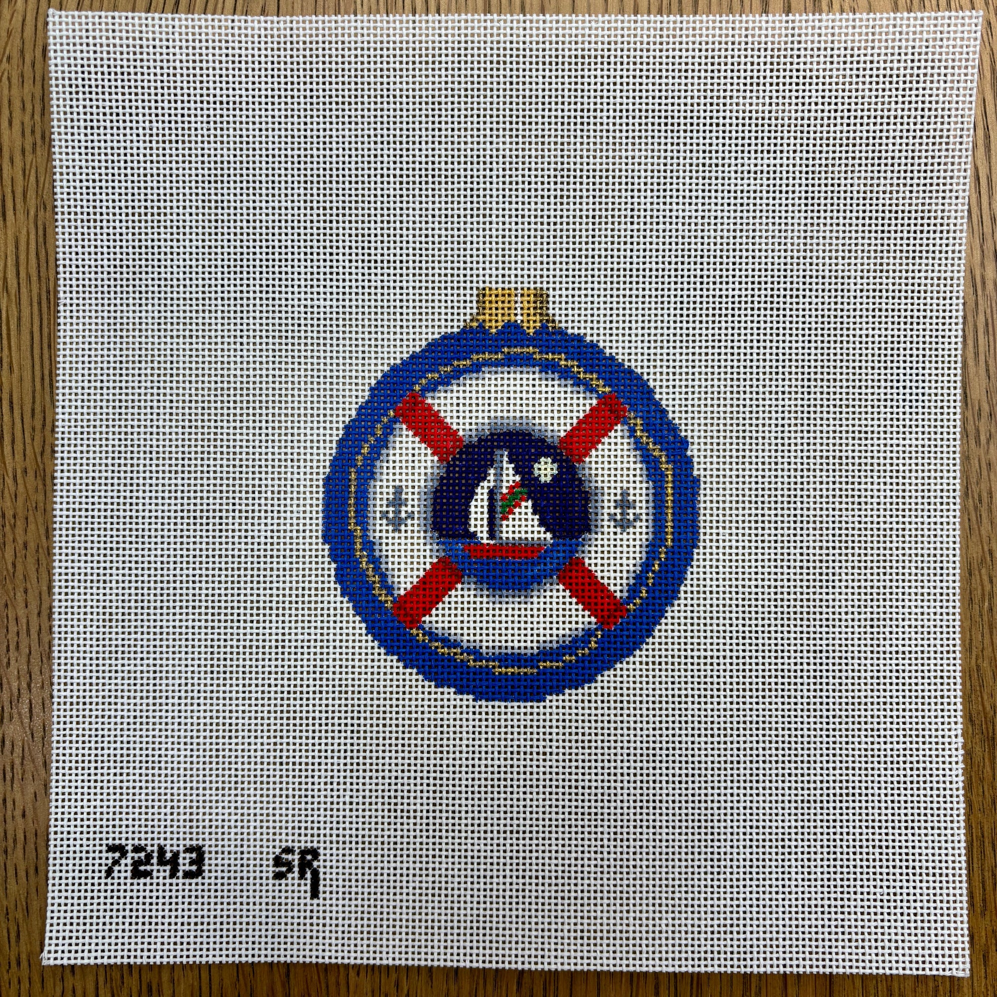 Midnight Sail, 3.25" Round - The Flying Needles