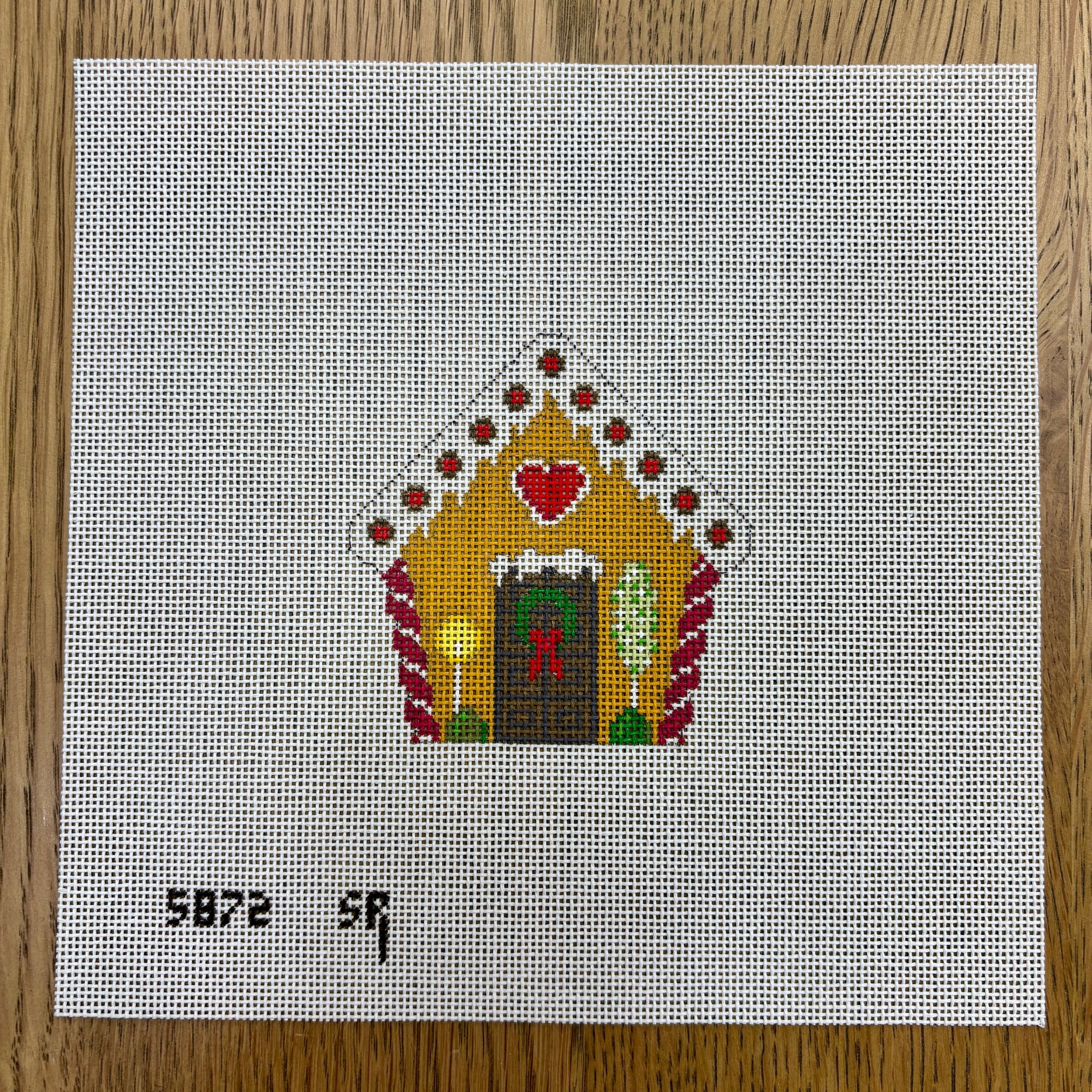 Gingerbread House, Ornament - The Flying Needles