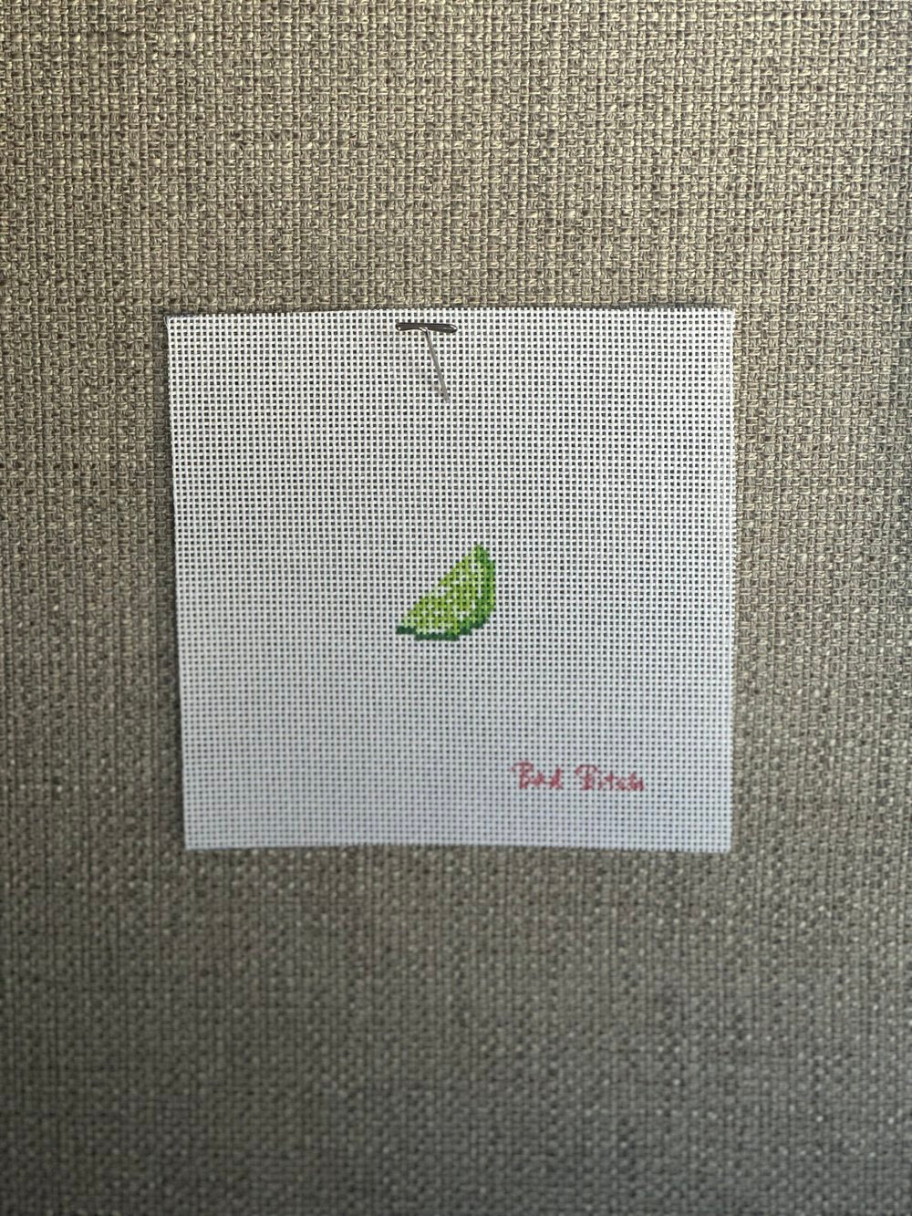 Micro Mini Lime Wedge - The Flying Needles