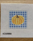 Pumpkin on Gingham