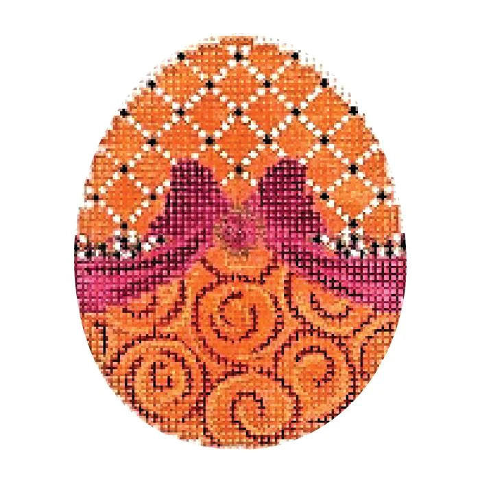 L'Orange Ribbon Egg - The Flying Needles