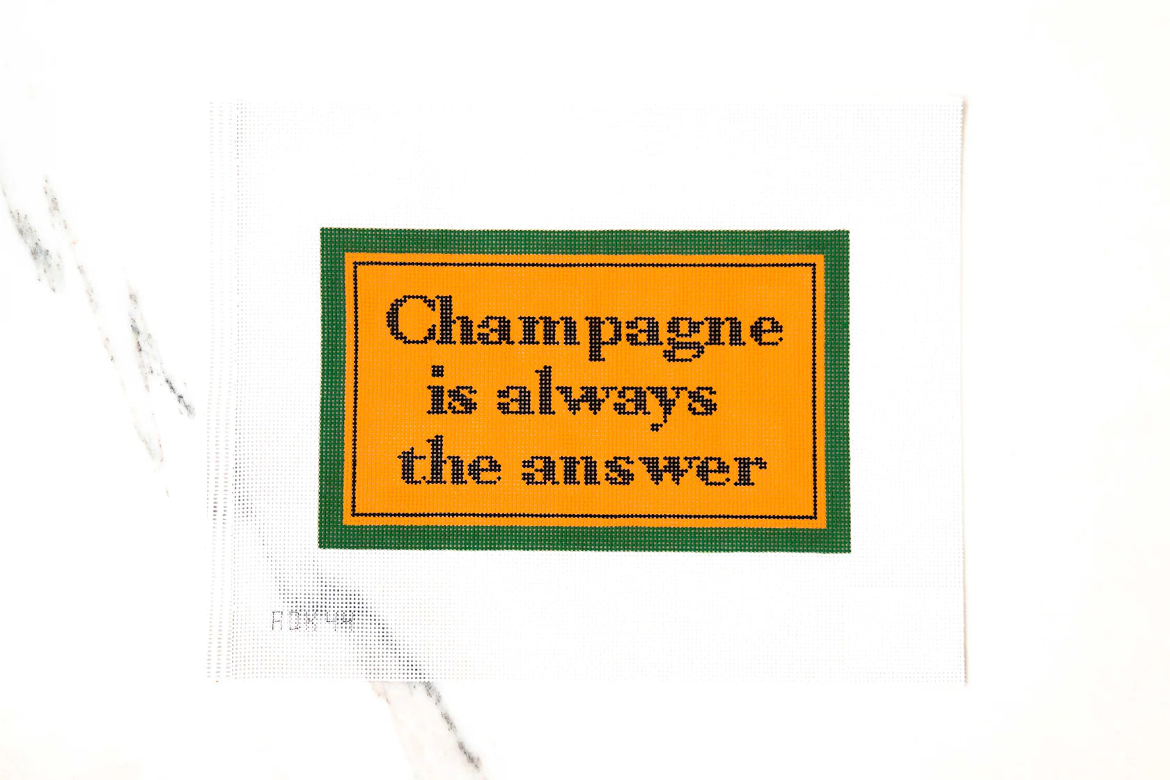 Champagne Is Always the Answer (13 mesh) - The Flying Needles