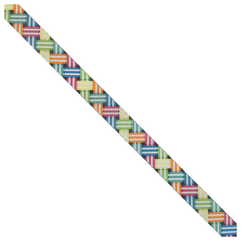 Woven Stripe Belt - The Flying Needles