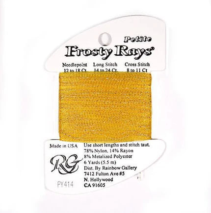 Petite Frosty Rays PY414 Awesome Gold - The Flying Needles