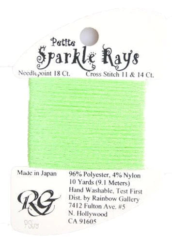 Petite Sparkle Rays PS09 Apple Green - The Flying Needles