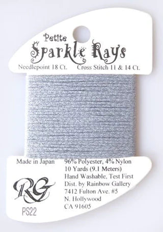 Petite Sparkle Rays PS22 Light Pewter - The Flying Needles