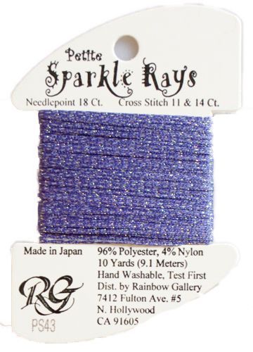 Petite Sparkle Rays PS43 Dark Lavender - The Flying Needles