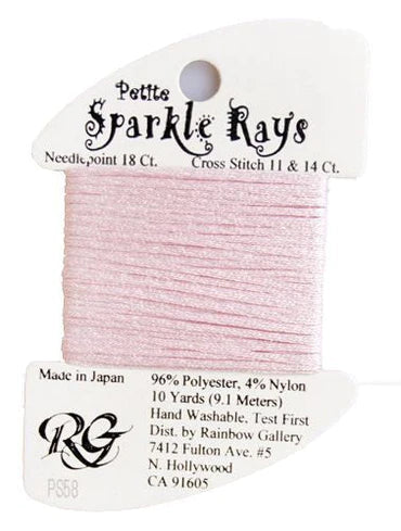 Petite Sparkle Rays PS58 Light Pink - The Flying Needles