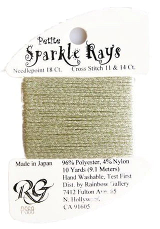 Petite Sparkle Rays PS68 Light Sage - The Flying Needles