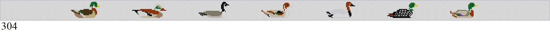 Ducks, Belt - 18 mesh - The Flying Needles