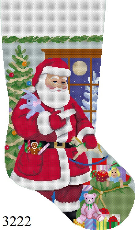Santa's Toy Bag for Girls, Stocking - The Flying Needles