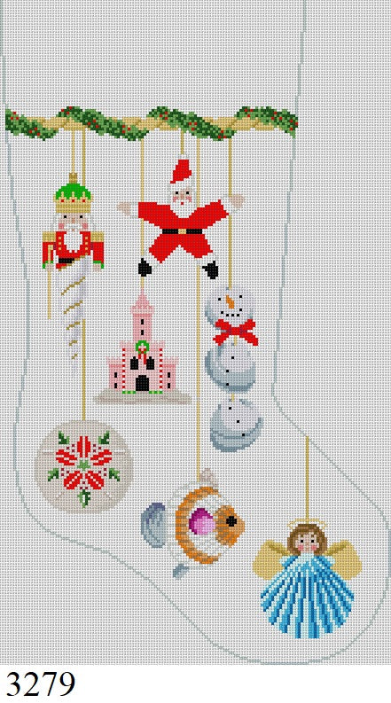 Ornaments, Seashore, Stocking - The Flying Needles