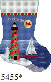 Lighthouse, Mini Stocking - The Flying Needles