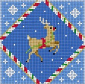 Reindeer, 3" Ornament - The Flying Needles