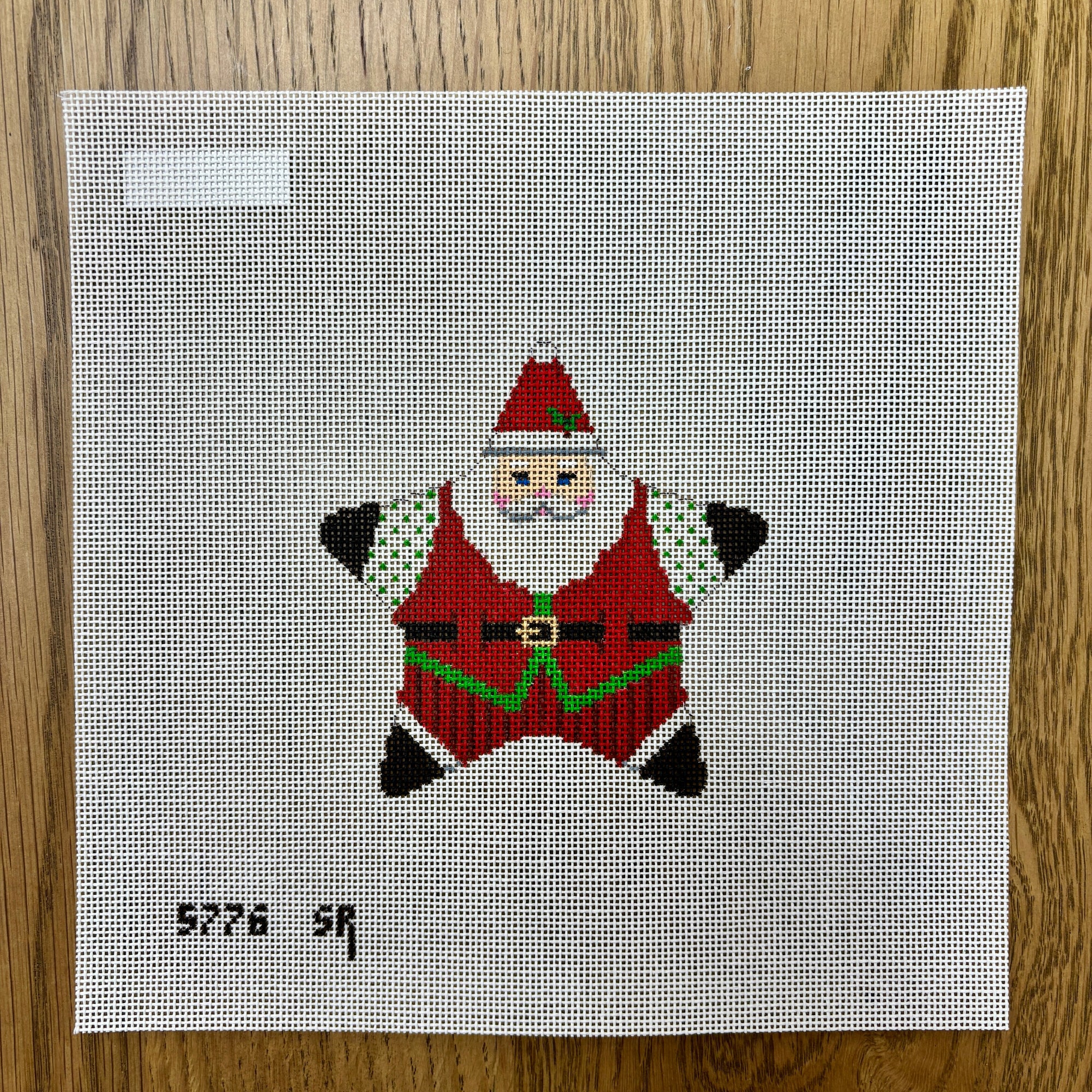 Star, Santa, Vest - The Flying Needles