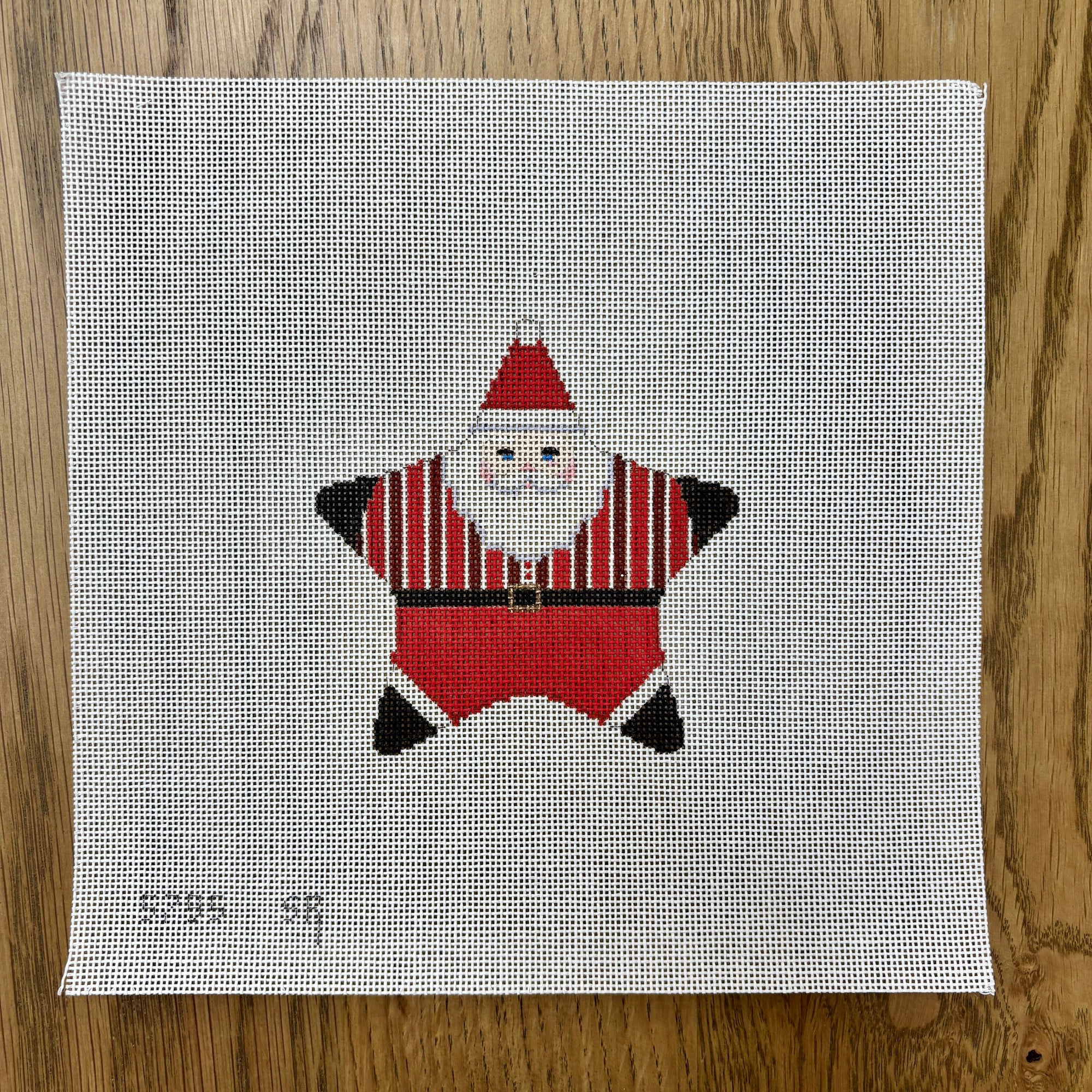 Star, Santa, Red Stripe Shirt - The Flying Needles
