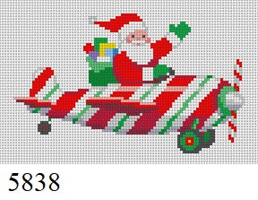 Santa Pilot, Ornament - The Flying Needles