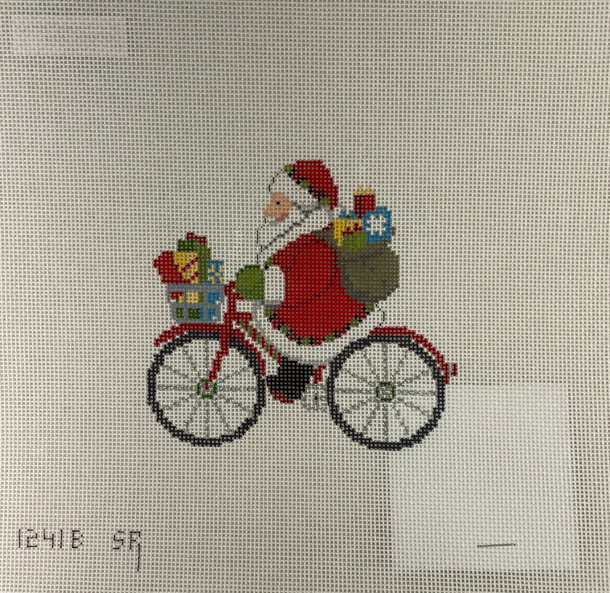 Biking Santa - The Flying Needles